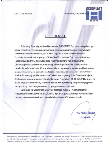 OKNOPLAST KRAKÓW S.A.